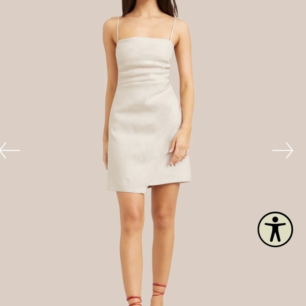 MODERN Citizen Davina Linen Mini Dress